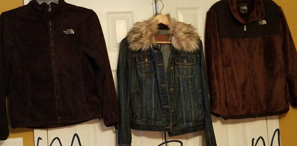 Jackets, 2 Northface and Polo